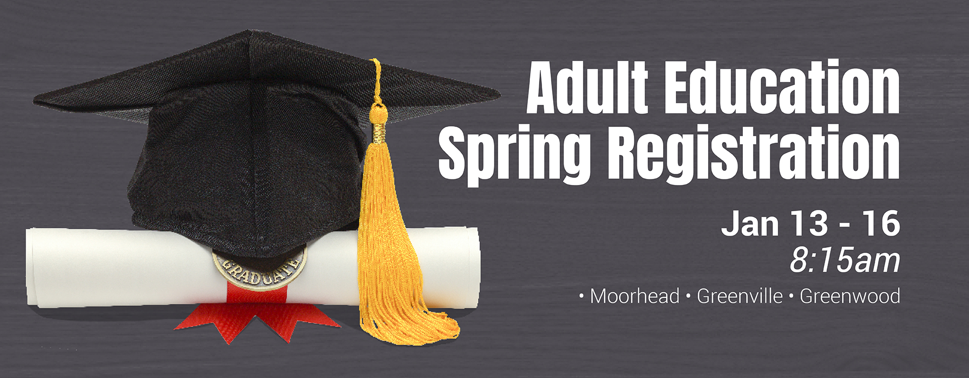 Register for Adult Education classes