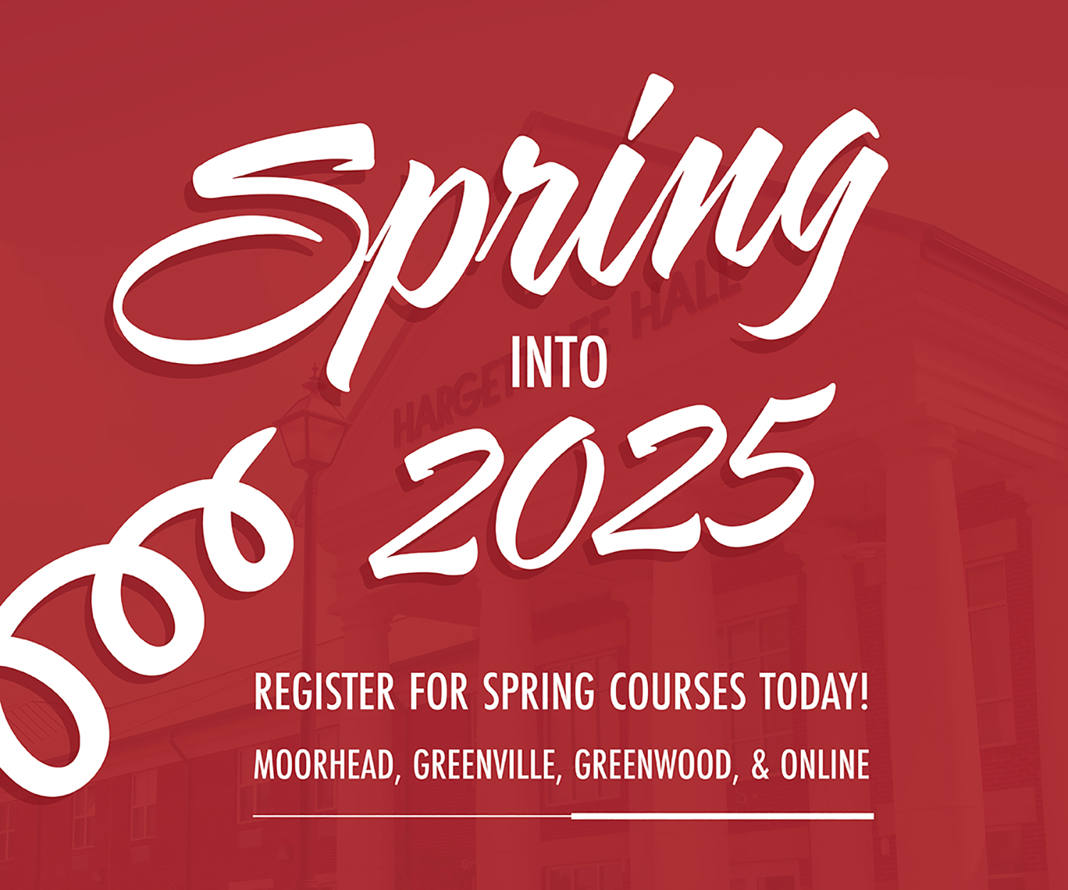 Registration for Spring 2025 courses is open (for mobile view)