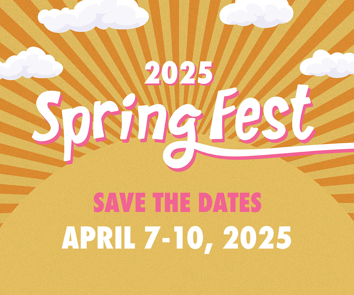 Save the Date: Spring Fest 2025 (mobile view)